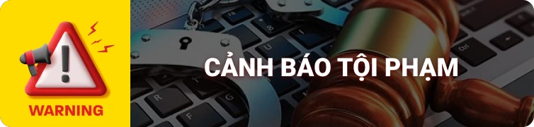 Cảnh báo tội phạm